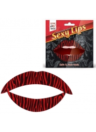 Lip Tattoo Тигровый красный - Erotic Fantasy купить с доставкой