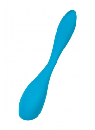 Синий гибкий вибратор Satisfyer G-Spot Flex 5+ - 19,6 см. - Satisfyer