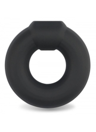 Черное эрекционное кольцо Ultra Soft Platinum Cure Silicone Cockring - Lovetoy - в Москве купить с доставкой