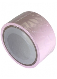 Розовый скотч для связывания Bondage Tape - 15 м. - Eroticon - купить с доставкой в Москве