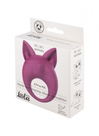 Фиолетовое перезаряжаемое эрекционное кольцо Kitten Kiki - Lola Games - в Москве купить с доставкой