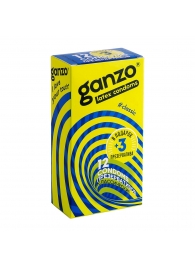Классические презервативы с обильной смазкой Ganzo Classic - 15 шт. - Ganzo - купить с доставкой в Москве