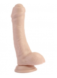 Телесный фаллоимитатор Super Sex Cock - 20,5 см. - CNT
