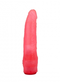 Реалистичная насадка Harness розового цвета - 17 см. - LOVETOY (А-Полимер) - купить с доставкой в Москве