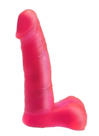 Розовая гелевая насадка для страпона - 16,5 см. - LOVETOY (А-Полимер) - купить с доставкой в Москве