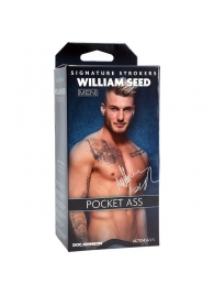 Телесный мастурбатор-анус William Seed Pocket Ass - Doc Johnson - в Москве купить с доставкой