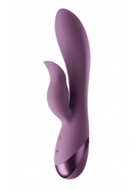 Фиолетовый перезаряжаемый вибратор Ida - 19,6 см. - Lola Games