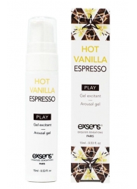 Возбуждающий гель Hot Vanilla Espresso Arousal Gel - 15 мл. - Exsens - купить с доставкой в Москве