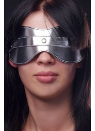 Серебристая маска на глаза - Sitabella - купить с доставкой в Москве