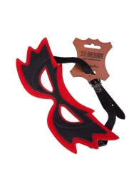Чёрно-красная маска с прорезями для глаз - Sitabella - купить с доставкой #SOTBIT_REGIONS_UF_V_REGION_NAME#
