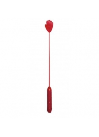 Красный стек с фаллосом вместо ручки - 62 см. - Sitabella - купить с доставкой в Москве