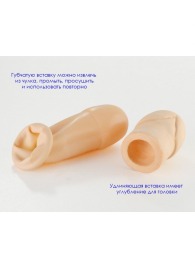 Латексный удлинитель пениса - Sitabella - в Москве купить с доставкой