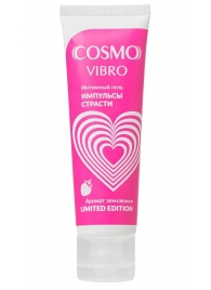 Возбуждающий гель на водно-силиконовой основе Cosmo Vibro с ароматом земляники - 50 гр. - Биоритм - купить с доставкой #SOTBIT_REGIONS_UF_V_REGION_NAME#