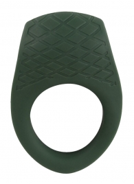 Зеленое эрекционное виброкольцо Luxurious Vibro Cock Ring - Orion - в Москве купить с доставкой