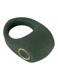 Зеленое эрекционное виброкольцо Luxurious Vibro Cock Ring - Orion - в Москве купить с доставкой