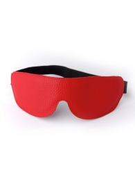 Красная кожаная маска на глаза на резиночке - Sitabella - купить с доставкой #SOTBIT_REGIONS_UF_V_REGION_NAME#
