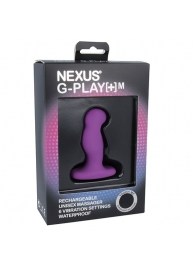 Фиолетовая вибровтулка Nexus G-Play+ M - Nexus Range - в Москве купить с доставкой