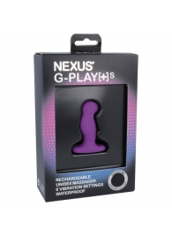 Фиолетовая вибровтулка Nexus G-Play+ S - Nexus Range - в Москве купить с доставкой