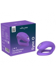 Фиолетовый вибратор для пар We-Vibe Sync O - We-vibe