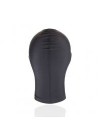 Черный текстильный шлем с прорезью для глаз - Notabu - купить с доставкой в Москве