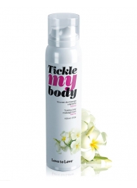 Массажная хрустящая пенка Tickle My Body Monoi с ароматом моной - 150 мл. - Love to Love - купить с доставкой #SOTBIT_REGIONS_UF_V_REGION_NAME#
