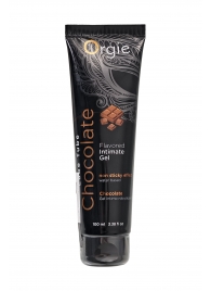 Интимный гель на водной основе Lube Tube Chocolate с шоколадным вкусом - 100 мл. - ORGIE - купить с доставкой в Москве