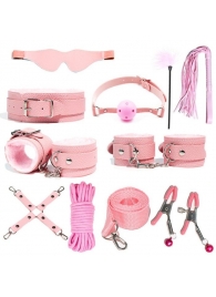 Розовый БДСМ-набор «Оки-Чпоки» из 11 предметов - Сима-Ленд - купить с доставкой в Москве