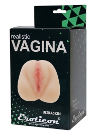 Телесный мастурбатор-вагина 3D - Eroticon - #SOTBIT_REGIONS_UF_V_REGION_NAME# купить с доставкой