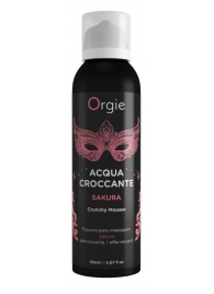 Хрустящая пенка для массажа Orgie Acqua Croccante Sakura с ароматом сакуры - 150 мл. - ORGIE - купить с доставкой в Москве