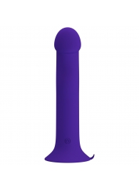 Фиолетовый вибратор с режимом боковой пульсации Murray-Youth - 19 см. - Baile