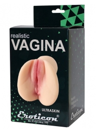 Телесный реалистичный мастурбатор-вагина и анус 3D - Eroticon - #SOTBIT_REGIONS_UF_V_REGION_NAME# купить с доставкой