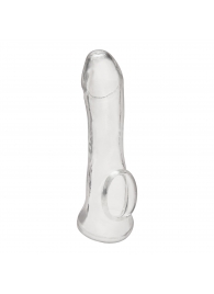 Прозрачная насадка на пенис Transparent Penis Enhancing Sleeve Extension - 15,9 см. - BlueLine - в Москве купить с доставкой