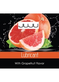 Пробник съедобного лубриканта JUJU с ароматом грейпфрута - 3 мл. - JuJu - купить с доставкой в Москве