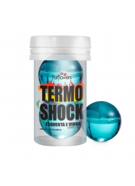 Интимный гель Termo Shock Hot Ball с разогревающе-покалывающим эффектом (2 шарика по 3 гр.) - HotFlowers - купить с доставкой #SOTBIT_REGIONS_UF_V_REGION_NAME#