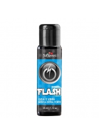 Стимулирующий гель Flash Menta Extra Forte с ароматом мяты и эффектом вибрации - 35 мл. - HotFlowers - купить с доставкой #SOTBIT_REGIONS_UF_V_REGION_NAME#