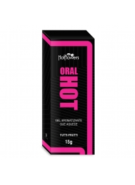 Гель для оральных ласк Oral Hot с согревающим эффектом - 15 гр. - HotFlowers - купить с доставкой #SOTBIT_REGIONS_UF_V_REGION_NAME#