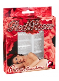 Набор из 6 насадок с шипиками Red Roses - Orion - в Москве купить с доставкой