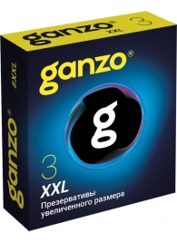 Презервативы увеличенного размера Ganzo XXL - 3 шт. - Ganzo - купить с доставкой в Москве