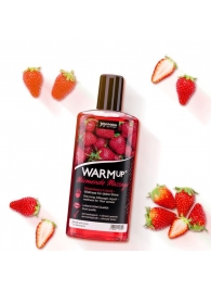 Разогревающее масло WARMup Strawberry - 150 мл. - Joy Division - купить с доставкой #SOTBIT_REGIONS_UF_V_REGION_NAME#