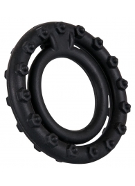 Чёрное кольцо для пениса Steely Cockring - Orion - в Москве купить с доставкой