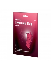 Розовый мешочек для хранения игрушек Treasure Bag M - Satisfyer - купить с доставкой в Москве