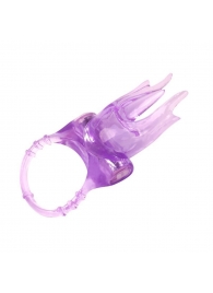 Фиолетовое эрекционное кольцо с усиками - Сима-Ленд - #SOTBIT_REGIONS_UF_V_REGION_NAME# купить с доставкой