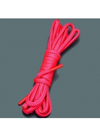 Красная шелковистая веревка для связывания - 5 м. - Sitabella - купить с доставкой #SOTBIT_REGIONS_UF_V_REGION_NAME#