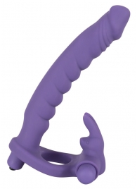 Фиолетовая насадка на пенис для анальной стимуляции партнёрши - Orion - #SOTBIT_REGIONS_UF_V_REGION_NAME# купить с доставкой