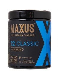 Классические презервативы MAXUS Classic - 12 шт. - Maxus - купить с доставкой в Москве