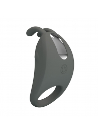 Серое эрекционное кольцо с вибрацией Master Ring - Baile - в Москве купить с доставкой