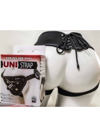 Универсальные трусики Harness UNI strap с корсетом - LOVETOY (А-Полимер) - купить с доставкой в Москве