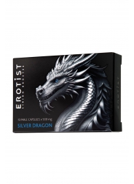 Капсулы для мужчин Erotist Silver Dragon для усиления эрекции - 10 капсул - Erotist Libido Booster - купить с доставкой в Москве
