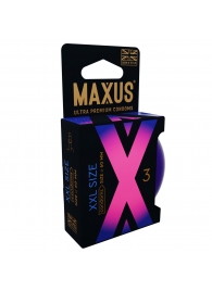 Презервативы Maxus XXL увеличенного размера - 3 шт. - Maxus - купить с доставкой #SOTBIT_REGIONS_UF_V_REGION_NAME#