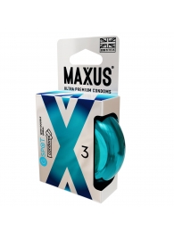 Презервативы Maxus G spot с двойной спиралью - 3 шт. - Maxus - купить с доставкой #SOTBIT_REGIONS_UF_V_REGION_NAME#